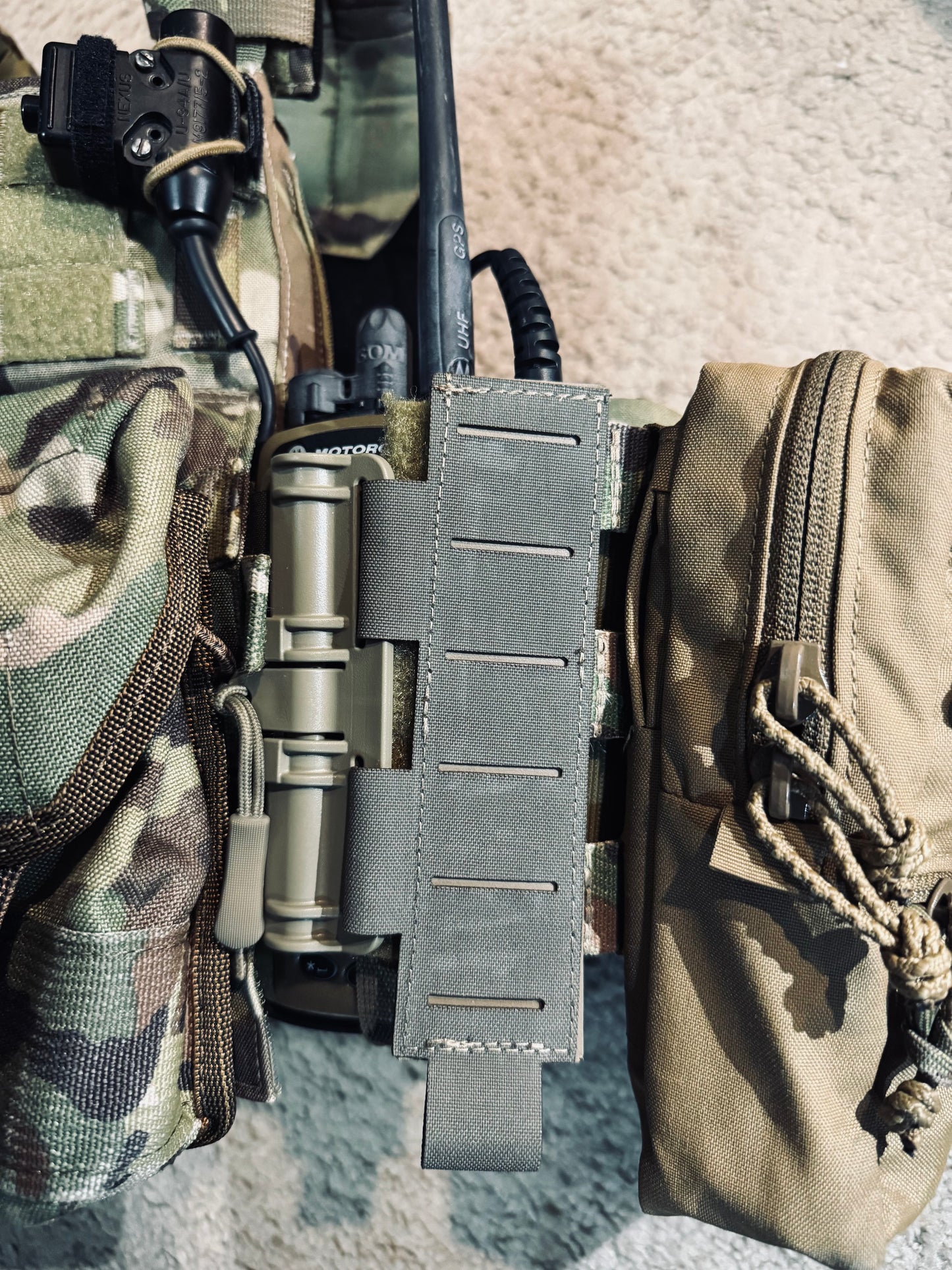 GOM Designs 3-Band Molle Compatible Tube Adapters
