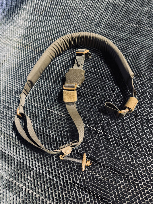 GOM Designs Two Point Padded Rifle Sling