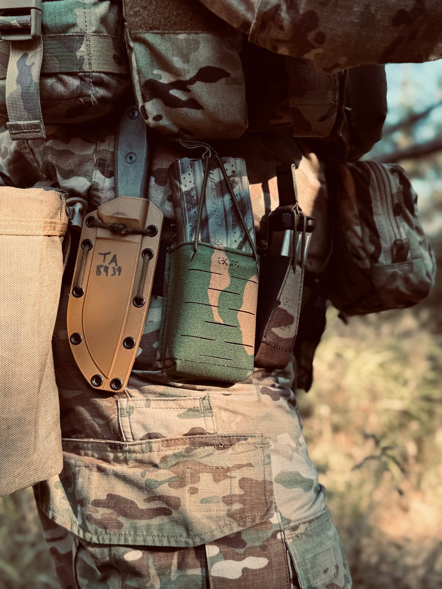 GOM Designs 5.56 Single Magazine Pouch - Short