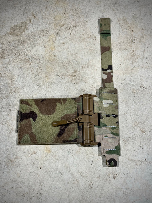 GOM Designs 3-Band Molle Compatible Tube Adapter Female/Male Only